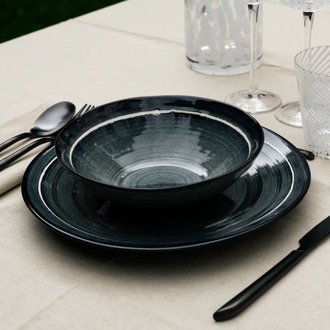 TERRA - 6 Grandes assiettes - ⌀ 28 cm